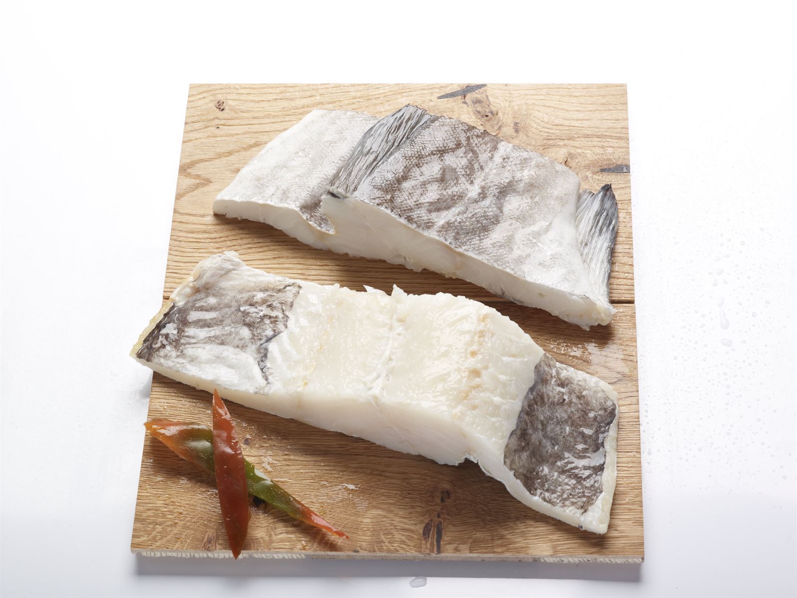 Centros de bacalao extra desalado ultracongelado hoja - Imagen 1